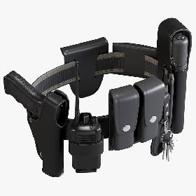 3D model Police Belt